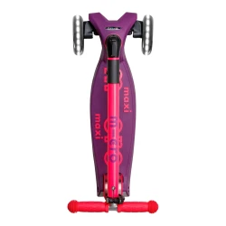 Trotinetă pliabilă Micro Maxi Deluxe Foldable Neon LED Ultra Pink cumpăra în Chișinau. Foto 6