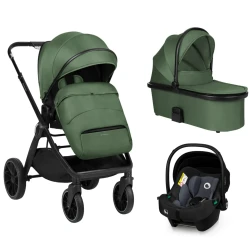 Carucior 3 in 1 KikkaBoo Tiffany Army Green cumpăra în Chișinau
