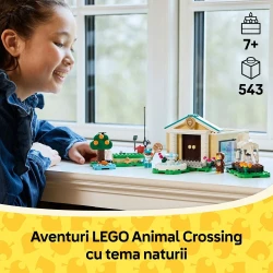 Set construcție Lego Animal Crossing Blathers's Museum Collection, 543 elemente cumpăra în Chișinau. Foto 4