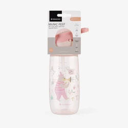 Cană cu pai Kikkaboo Music Fest Pink (12 luni+), 450 ml cumpăra în Chișinau. Foto 4