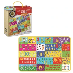 Пазл 3D Toys Outlet Number Activity, 30 элементов купить в Кишиневе. Фото 1