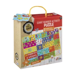 Пазл 3D Toys Outlet Number Activity, 30 элементов купить в Кишиневе. Фото 3