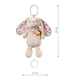 Музыкальная игрушка для кроватки и коляски Babyono Rabbit Milly купить в Кишиневе. Фото 2