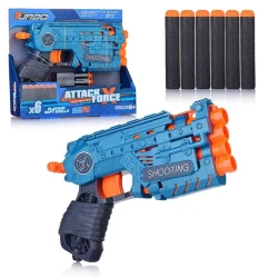 Blaster cu cartușe Essa Toys Attack Force cumpăra în Chișinau. Foto 3