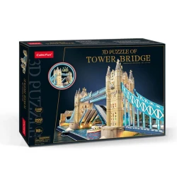 Пазл 3D Cubic Fun Tower Bridge, 222 элементов купить в Кишиневе. Фото 1