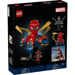 Set construcție Lego Marvel Iron Spider-Man Bust, 379 elemente cumpăra în Chișinau. Foto 8