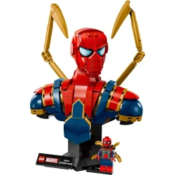 Set construcție Lego Marvel Iron Spider-Man Bust, 379 elemente cumpăra în Chișinau. Foto 2