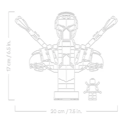 Set construcție Lego Marvel Iron Spider-Man Bust, 379 elemente cumpăra în Chișinau. Foto 6