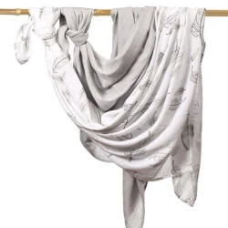 Pelinci din fibre de bambus și muselină BabyOno Grey (120x120 cm), 2 buc cumpăra în Chișinau. Foto 3