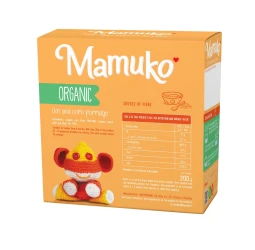 Terci Mamuko de ovaz si porumb organic (de la 6 luni +), 200g cumpăra în Chișinau. Foto 2