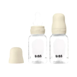 Biberon pentru bebeluși din plastic Bibs Silicone Ivory, 150 ml, 2 buc. cumpăra în Chișinau. Foto 1