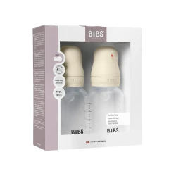 Biberon pentru bebeluși din plastic Bibs Silicone Ivory, 150 ml, 2 buc. cumpăra în Chișinau. Foto 2