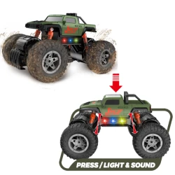 Monster Truck Wenyi с инерционным механизмом (свет/звук), масштаб 1:12 купить в Кишиневе. Фото 4