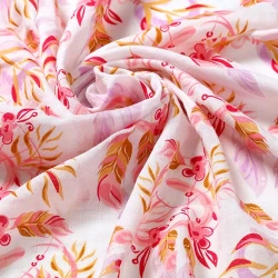 Pelinci din fibre de bambus BabyOno Leaves Pink (70x70 cm), 3 buc. cumpăra în Chișinau. Foto 4