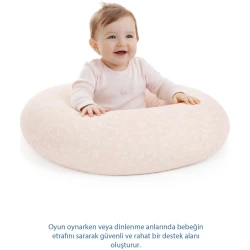 Подушка для кормления BabyJem Flowers Somon, 67x57 см купить в Кишиневе. Фото 6