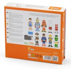 Набор для творчества Viga Magnetic Dressing Up, 36 шт. купить в Кишиневе. Фото 4