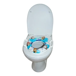 Детская накладка на унитаз Sevi мягкое Penguin Pattern, 18 мес+ купить в Кишиневе. Фото 3