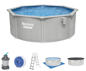 Бассейн для детей Bestway Hydrium + фильтрующий насос 3596 л/ч, 10990 литров купить в Кишиневе. Фото 1