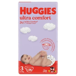 Подгузники Huggies Ultra Comfort 3 (4-9 кг), 56 шт купить в Кишиневе. Фото 1