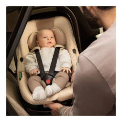 Scoică auto KinderKraft I-LITE, 40-87 cm (i-Size), bej cumpăra în Chișinau. Foto 5
