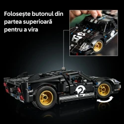 Конструкторы Lego Technic 1966 Ford GT40 MK II, 793 элемента купить в Кишиневе. Фото 6