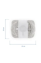 Регулируемая подушка для головы малыша BabyJem Flower Grey купить в Кишиневе. Фото 5
