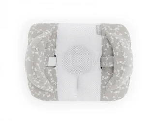 Регулируемая подушка для головы малыша BabyJem Flower Grey купить в Кишиневе. Фото 2