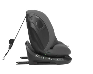 Scaun auto 40-150 cm (i-Size) Isofix Kikkaboo i-Hike Dark Grey, rotativ 360 cumpăra în Chișinau. Foto 5