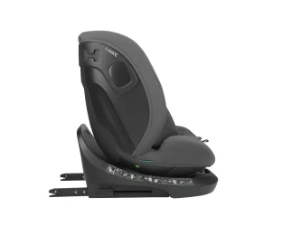 Scaun auto 40-150 cm (i-Size) Isofix Kikkaboo i-Hike Dark Grey, rotativ 360 cumpăra în Chișinau. Foto 6