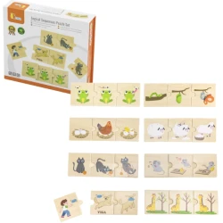 Puzzle Viga Acțiunile animalelor, 24 elemente cumpăra în Chișinau. Foto 1
