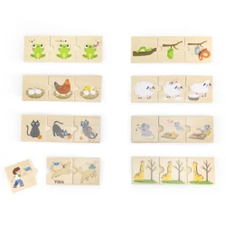 Puzzle Viga Acțiunile animalelor, 24 elemente cumpăra în Chișinau. Foto 2