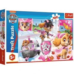Puzzle Trefl Paw patrol Skye in action, 100 elemente cumpăra în Chișinau. Foto 1