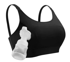 Бюстгальтер для сцеживания Momcozy hands-free Black, размер XXL купить в Кишиневе