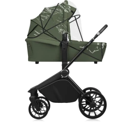 Carucior 3 in 1 Lionelo Mika Plus Green Olive cumpăra în Chișinau. Foto 15