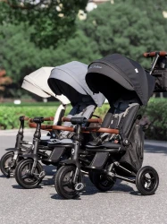 Tricicletă QPlay Nova Deluxe Brown cumpăra în Chișinau. Foto 10