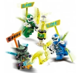 Конструктор Lego Ninjago "Скоростные машины Джея и Ллойда" (322 дет.) купить в Кишиневе. Фото 4