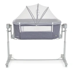 Кроватка Co-sleeper Moni Cest la vie Dark Grey купить в Кишиневе. Фото 2