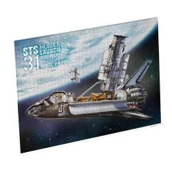 Puzzle Cubic Fun Hubble - Telescop spațial și naveta spațială orbitală, 1000 de elemente cumpăra în Chișinau. Foto 3