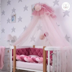 Комплект в кроватку Veres Velour Rainbow Pink (5 предметов), 120x60 cм купить в Кишиневе. Фото 5