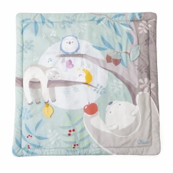 Детский коврик Chicco 2 в 1 Owl Green, 80x80x3 см купить в Кишиневе. Фото 3