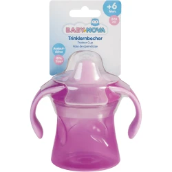 Кружка из пластика Baby Nova Trainer Cup (6 мес.+), 220 мл купить в Кишиневе. Фото 1