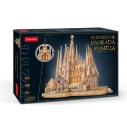 Пазл 3D Cubic Fun Sagrada Familia, 696 элементов купить в Кишиневе. Фото 1