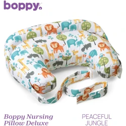 Perna pentru alaptare Chicco Boppy Deluxe Peaceful Jungle cumpăra în Chișinau. Foto 2