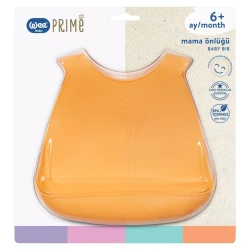 Слюнявчик из силикона WeeBaby Prime Розовый, Оранжевый, Фиолетовый, Голубой купить в Кишиневе. Фото 6