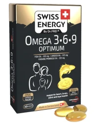 Vitamine Swiss Energy Omega-3-6-9 Optimum, 30 capsule cumpăra în Chișinau. Foto 2