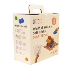Set constructie Ortoto Primele cuburi moi senzoriale, 16 elemente cumpăra în Chișinau. Foto 2
