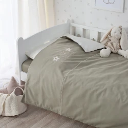 Lenjerie de pat Perina Little Star Oliv (3 piese), 160x80 cm cumpăra în Chișinau. Foto 1