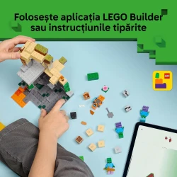 Конструкторы Lego Minecraft Zombie Dungeon, 284 элемента купить в Кишиневе. Фото 7