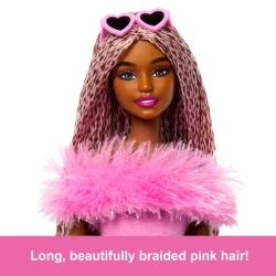 Păpușă Barbie Deluxe Style HYV28, cu codițe, în costum roz cumpăra în Chișinau. Foto 4