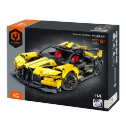Set construcție iM.Master Mechanical Master Super Car Yellow, 1103 elemente cumpăra în Chișinau. Foto 1